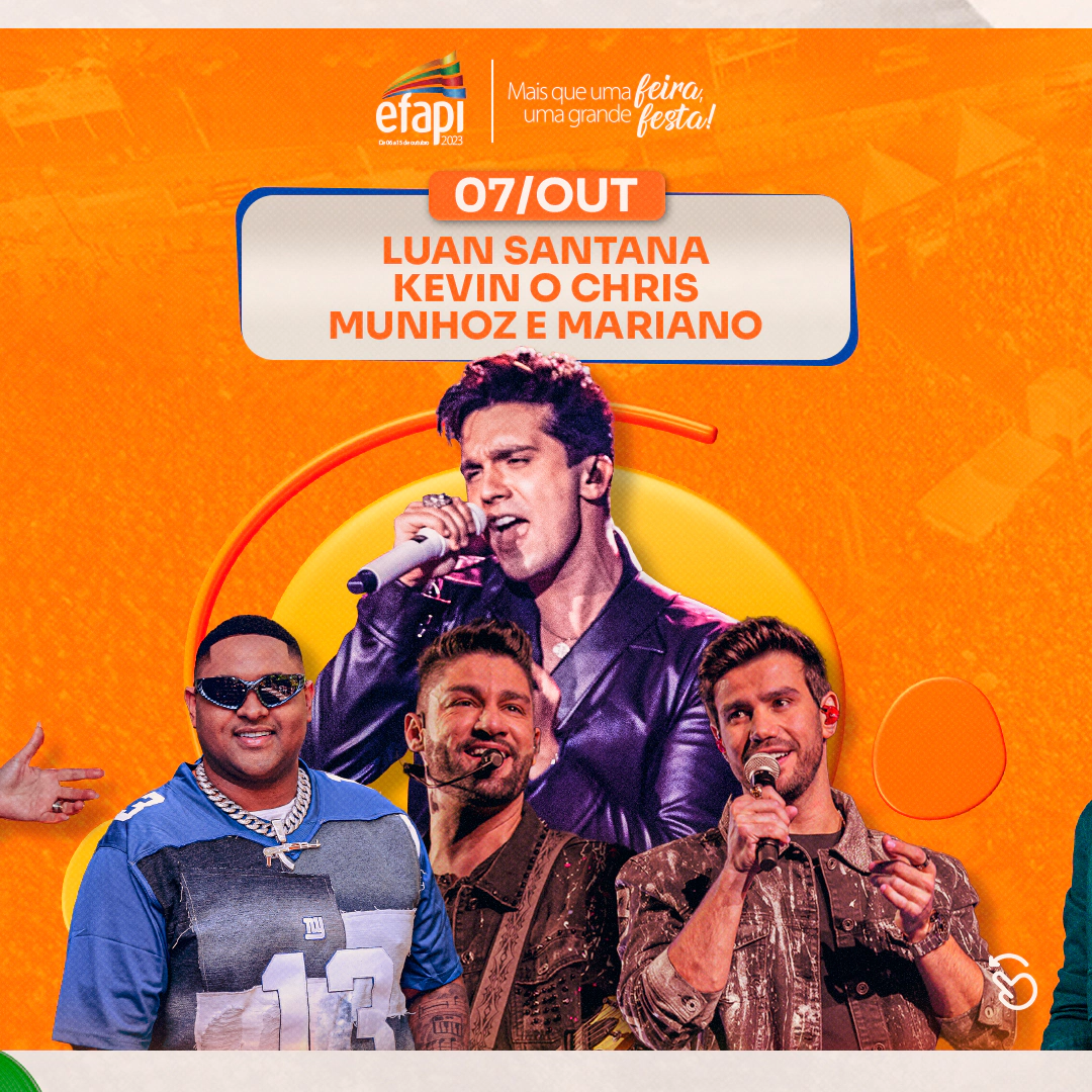 07 - Luan Santana, Kevin O Chris e Munhoz e Mariano