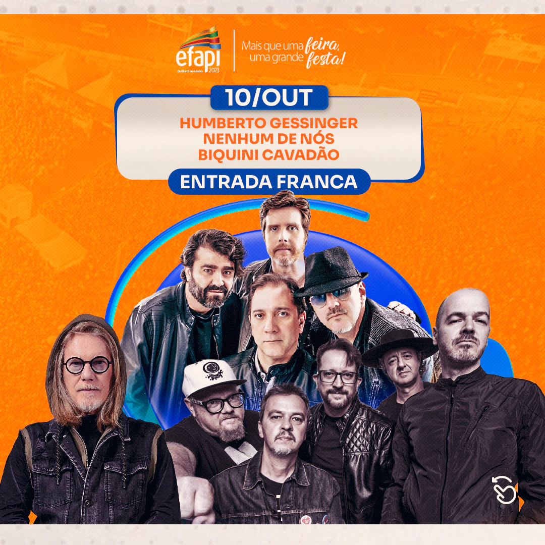 10 - Humberto Gessinger, Nenhum de Nós e Biquini Cavadão